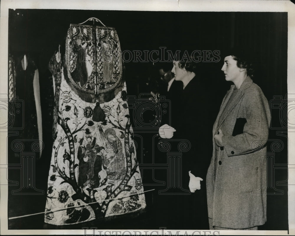 1933 Press Photo Catholic Congress Philadelphia Louise Smith May Philips London