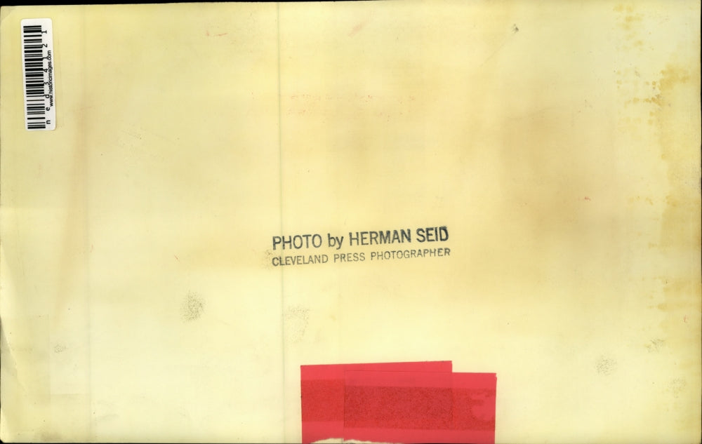 Undated Press Photo truck overturned and down hill into water