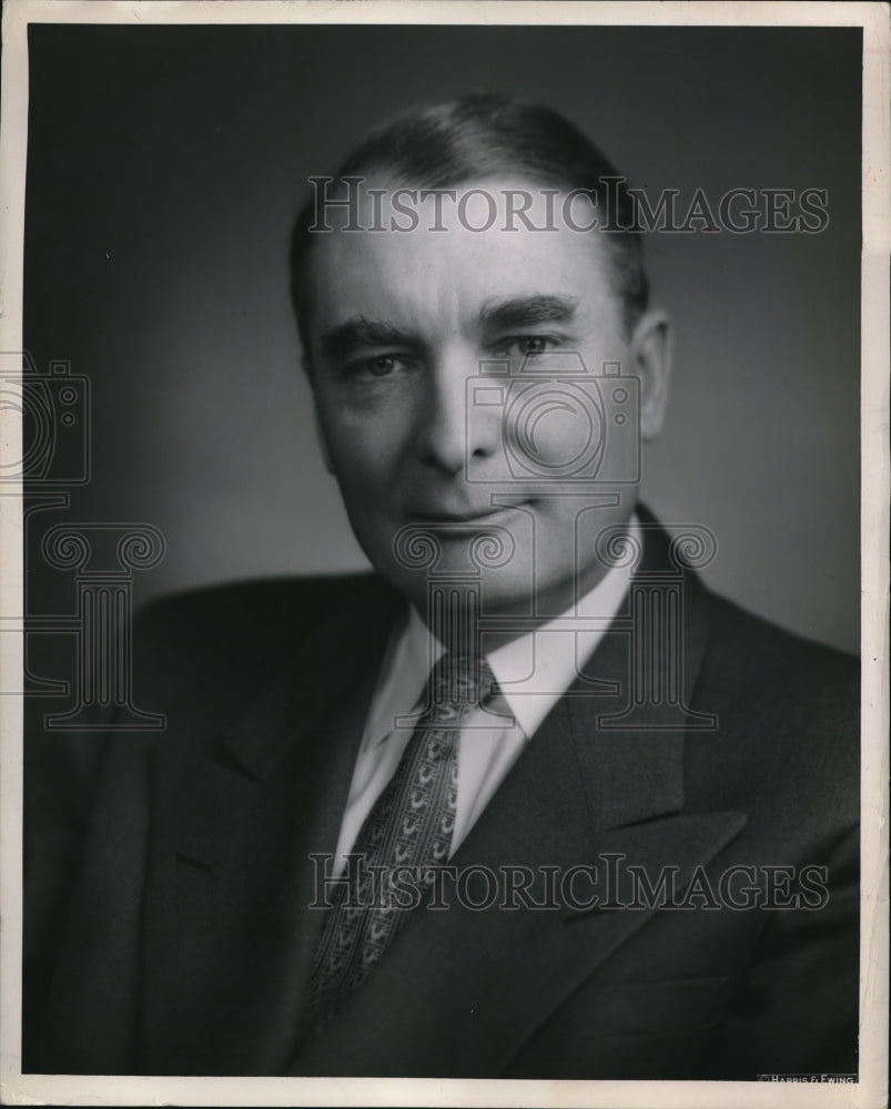 1958 Press Photo Cliff Hope of Kansas