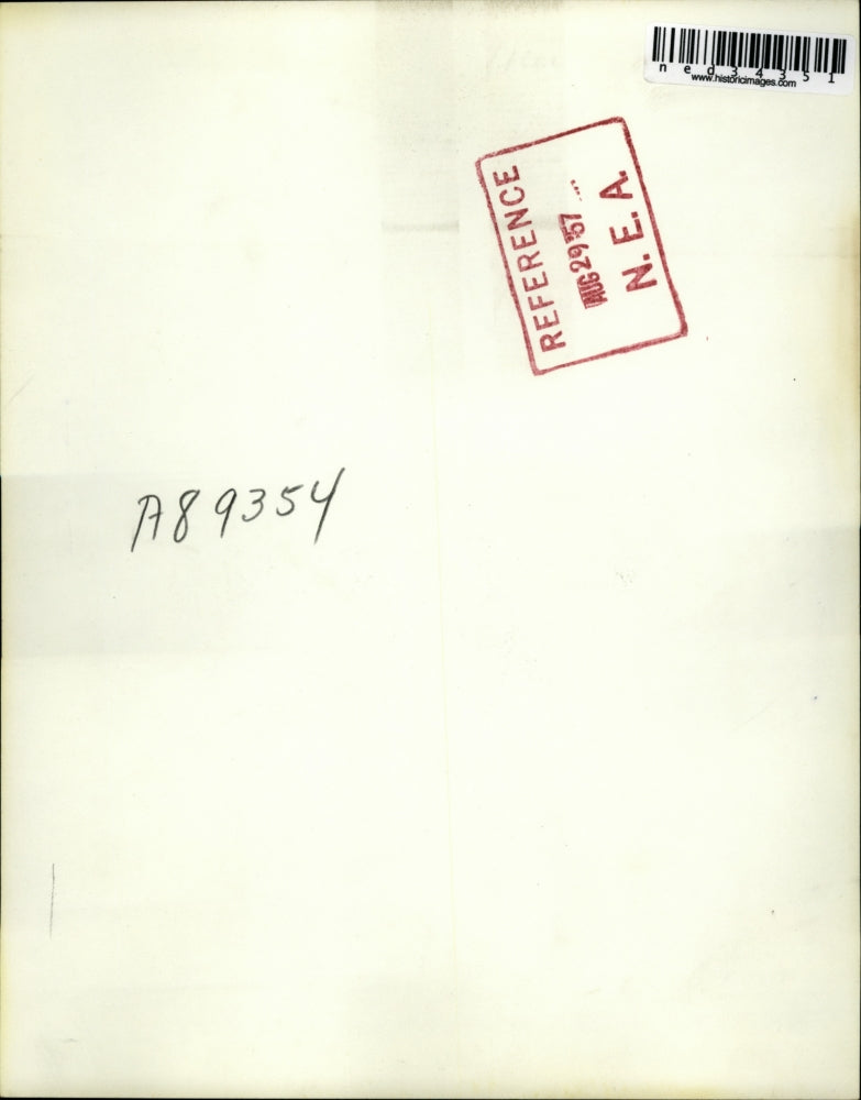 1957 Press Photo Daniel G. Ross, New York attorney for confidential magazine