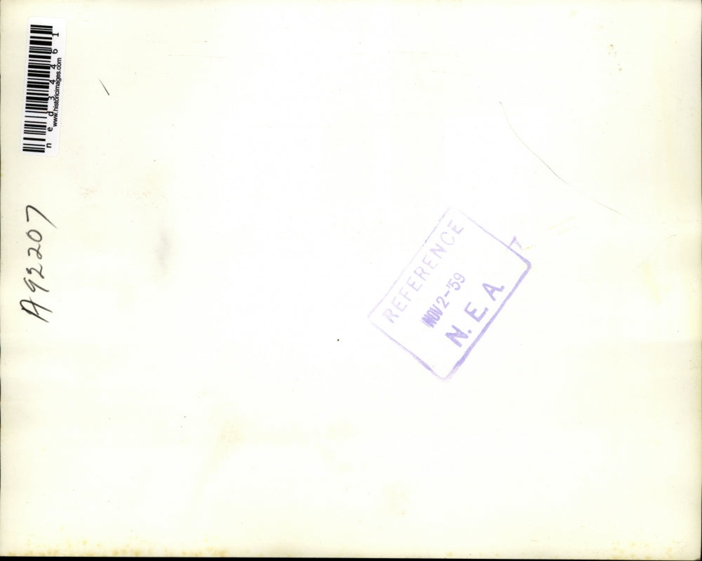 1959 Press Photo Marie Houra poses proudly with her quadruplets