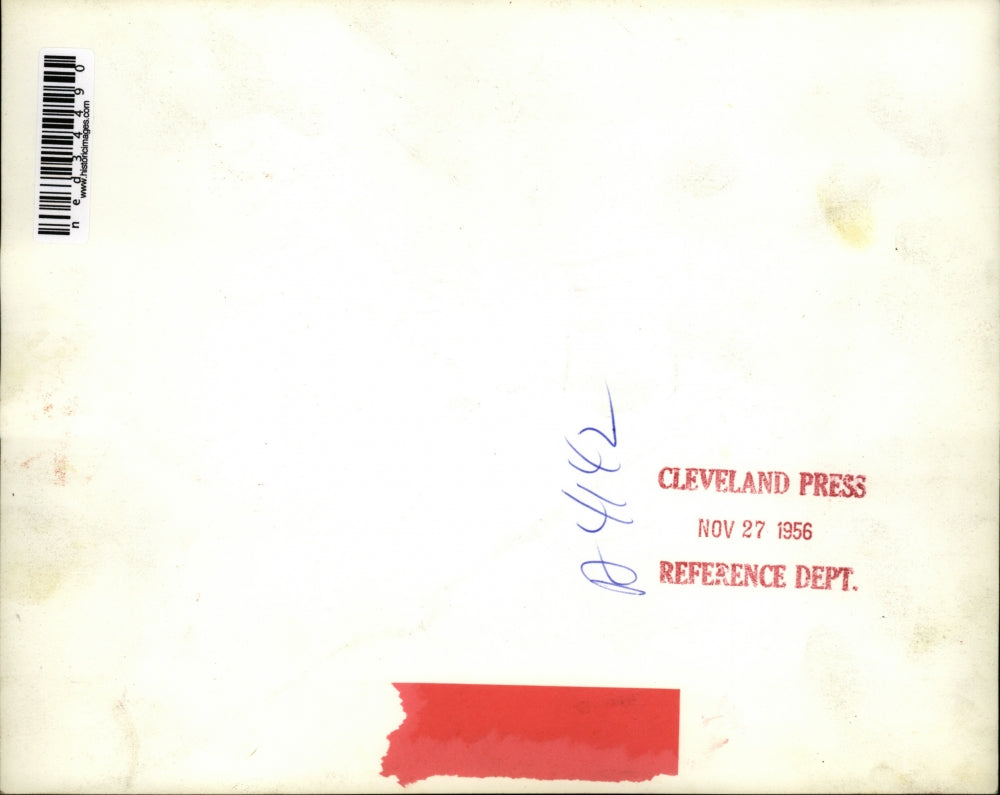 1956 Press Photo Springville NY Hundreds were marooned as a four foot blanket of