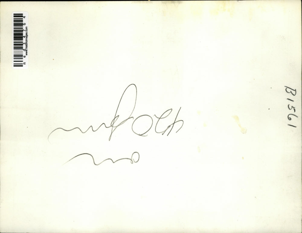 Press Photo Joe Miceli and Johnny Bratton during pre-fight physical