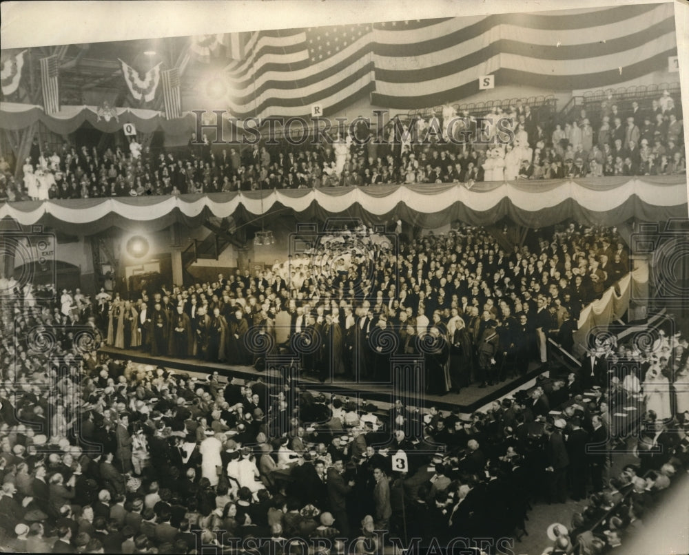 1928 Press Photo Official Picture Of Chicago's Congress