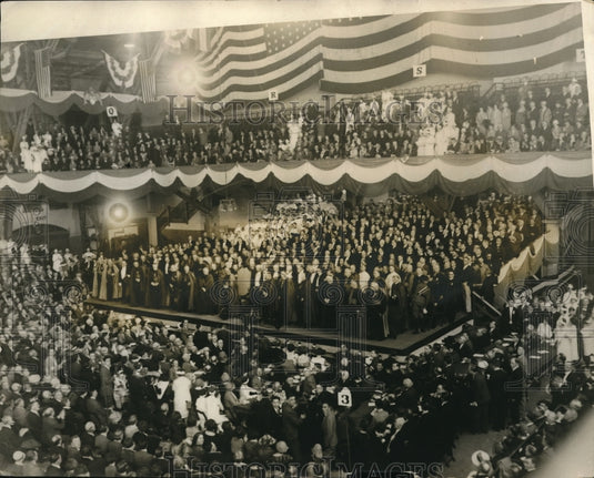 1928 Press Photo Official Picture Of Chicago's Congress
