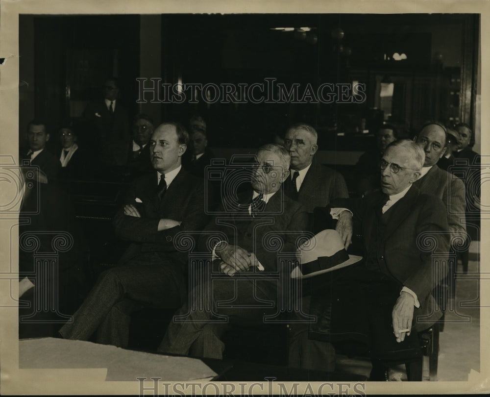 1932 Press Photo A. M. Felgute Country Bridge Engineer