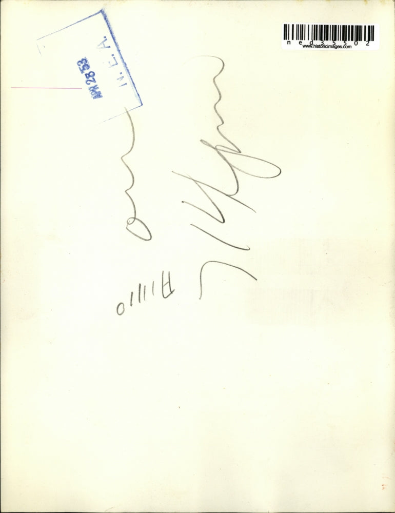 1953 Press Photo Magistrate Roland Sala and Lynn Conor at Ballyhoo Ball