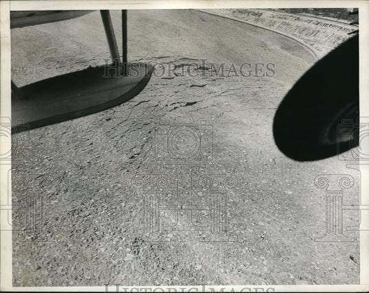 1936 Press Photo Photo Shows Ice In Jamaica Bay