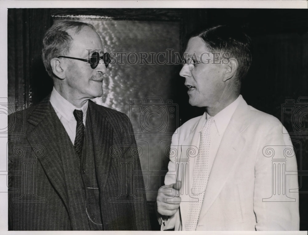 1936 Press Photo Dr James Ewing Professor of Oncology at Cornell Medical School