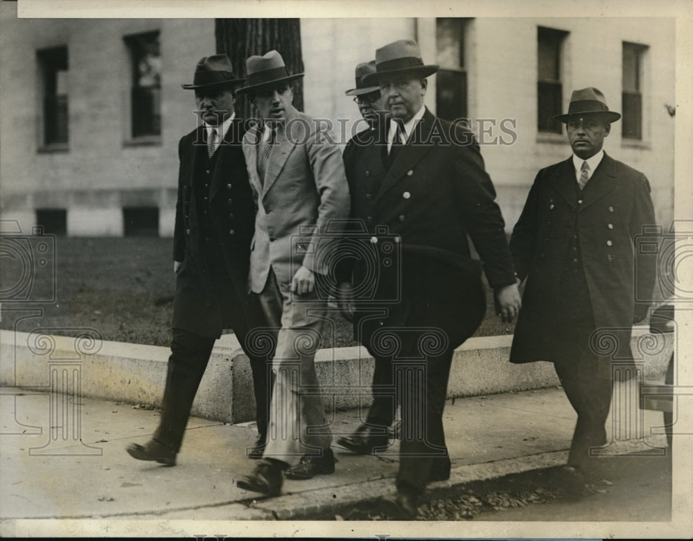 1928 Press Photo Stephen J. Hoppo, Alfred Nollis accused slayer