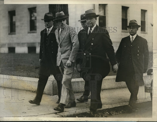 1928 Press Photo Stephen J. Hoppo, Alfred Nollis accused slayer