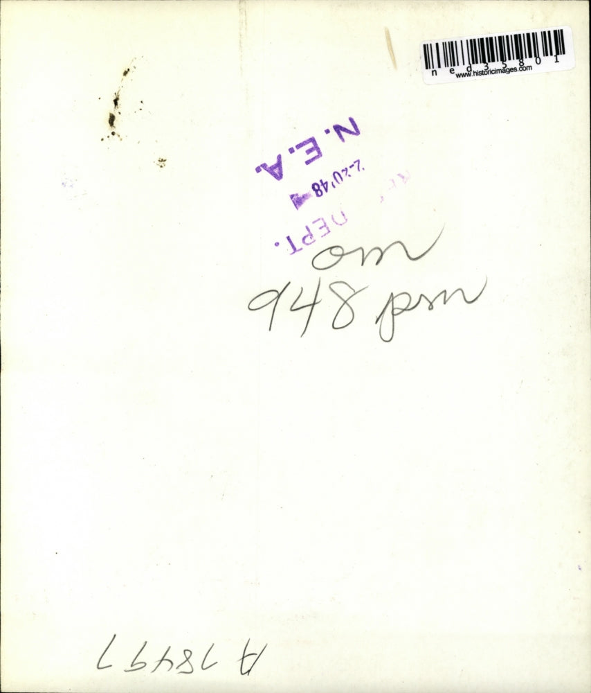 1948 Press Photo Mrs. Jee Ying Heung with baby Chor at San Francisco