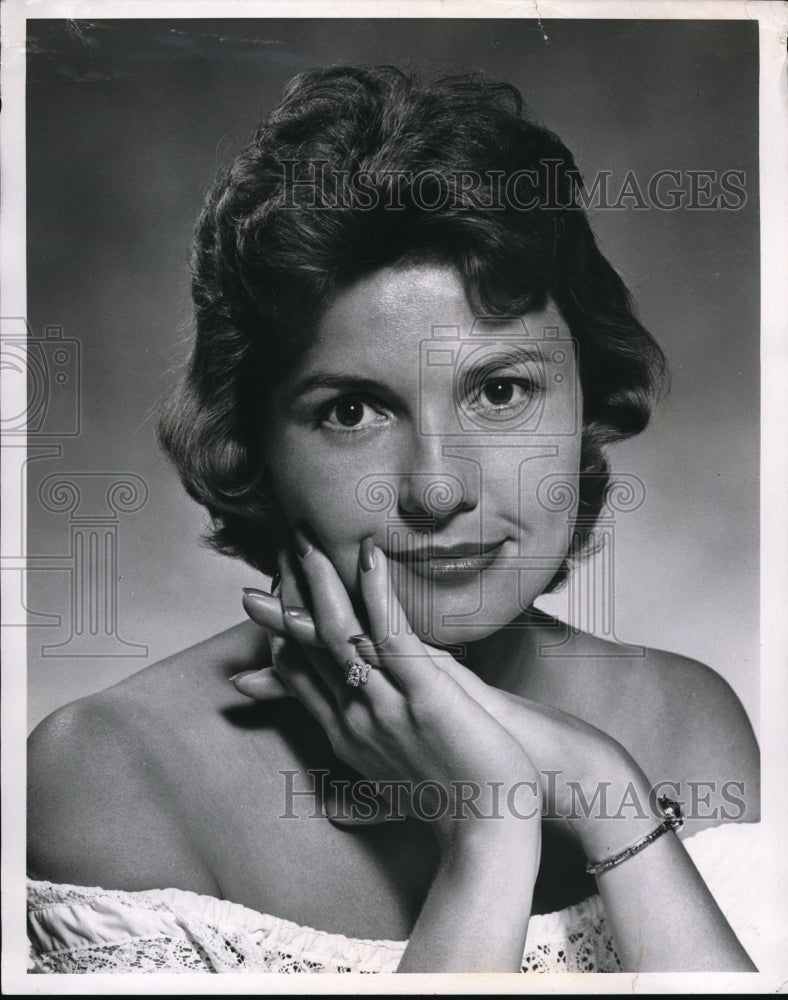 1969 Press Photo An Eastern Kodak model Karin Levin posed for 80,000 photos and