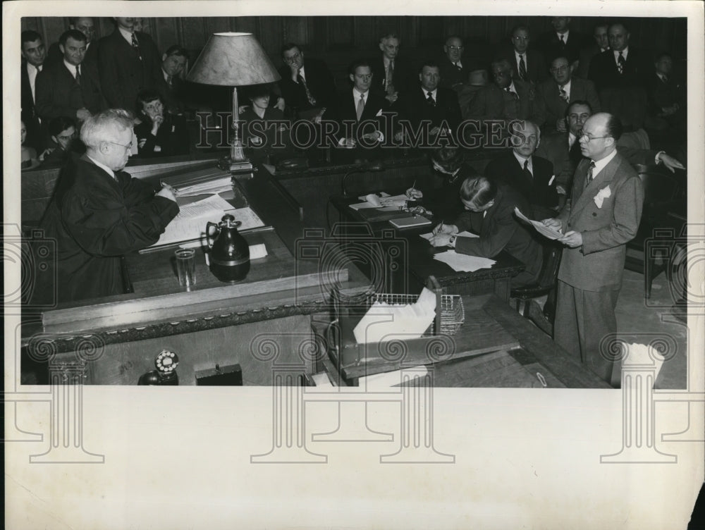 1949 Press Photo Cleveland Common Pleas Court
