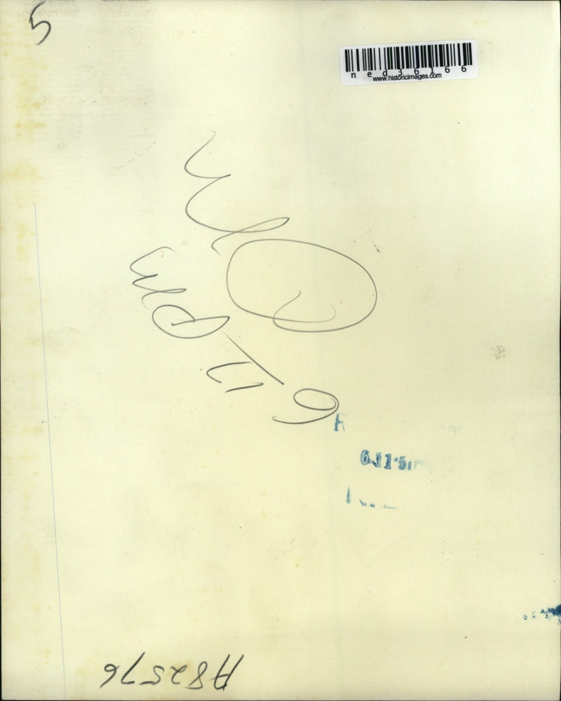 Press Photo Lt. W.A. Evans of Edgewater MD