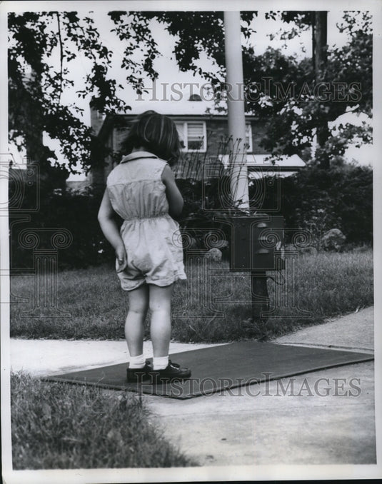 1959 Press Photo Dyker Heights Nursery School for the Blind in Brooklyn