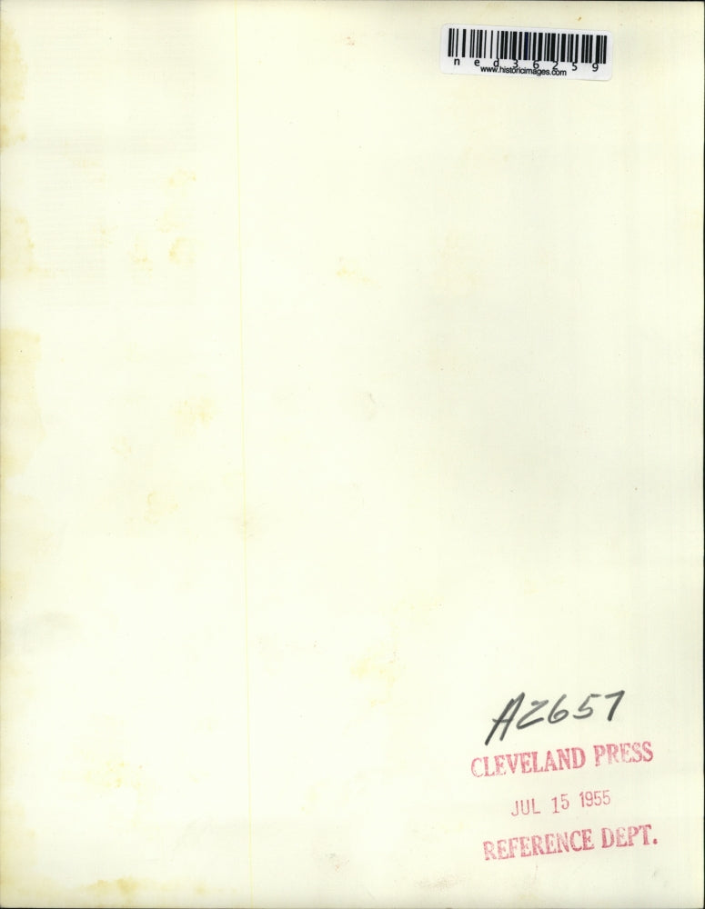 1955 Press Photo Willie Cochran, in court listening to arguments on his sanity