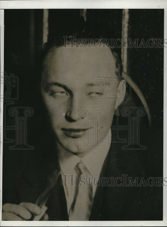 1932 Press Photo Richard Reynolds stolen photo shot - ned36306