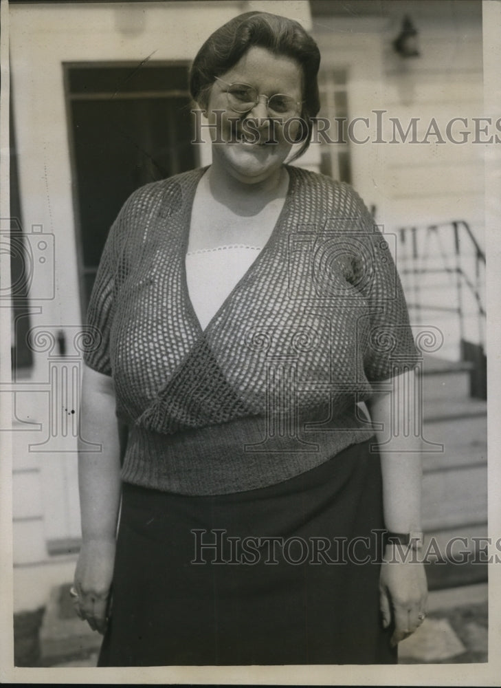 1934 Press Photo Martin J. Insull, brother of the fugitive Former Utilities