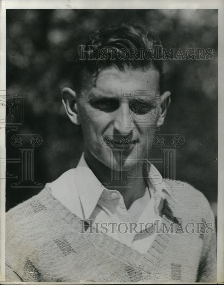 1928 Press Photo Ralph Riel Chicago