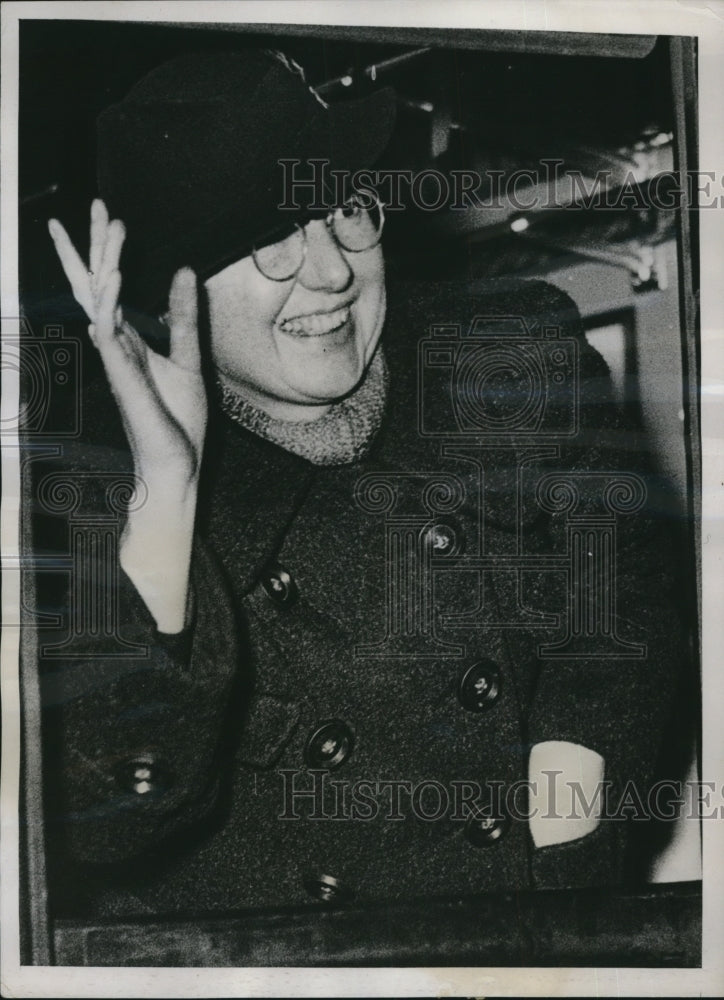 1938 Press Photo Mairin De Valera Emon De Valera London England Sweden
