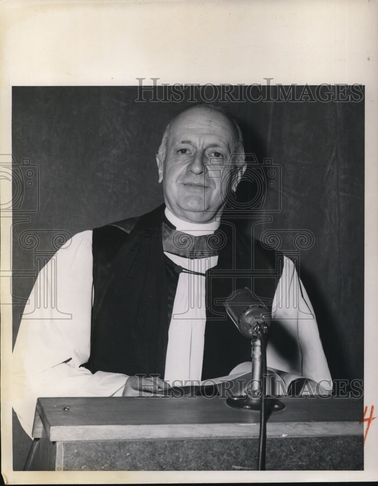 1950 Press Photo Reverend Henry Knox Sherrill