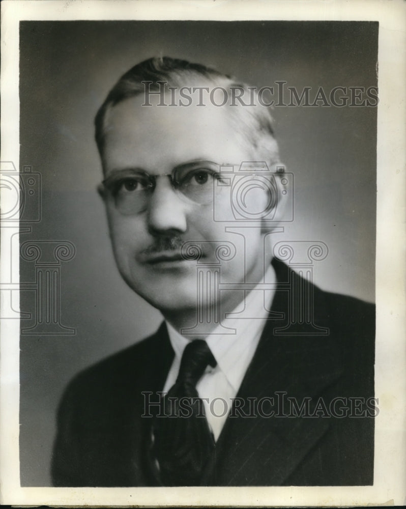 1945 Press Photo CUrtiss Wright W.W. Gleeson President L.G.S. Spring Clutch