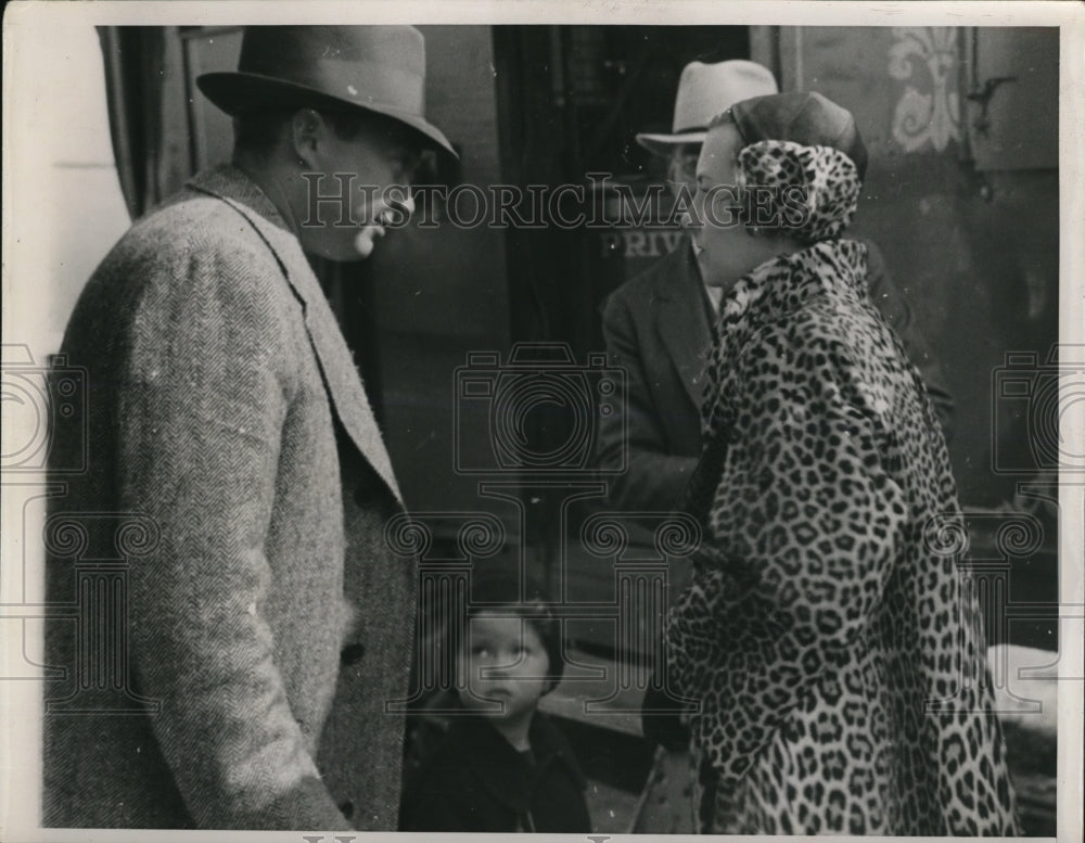 1936 Press Photo Reynold's Family