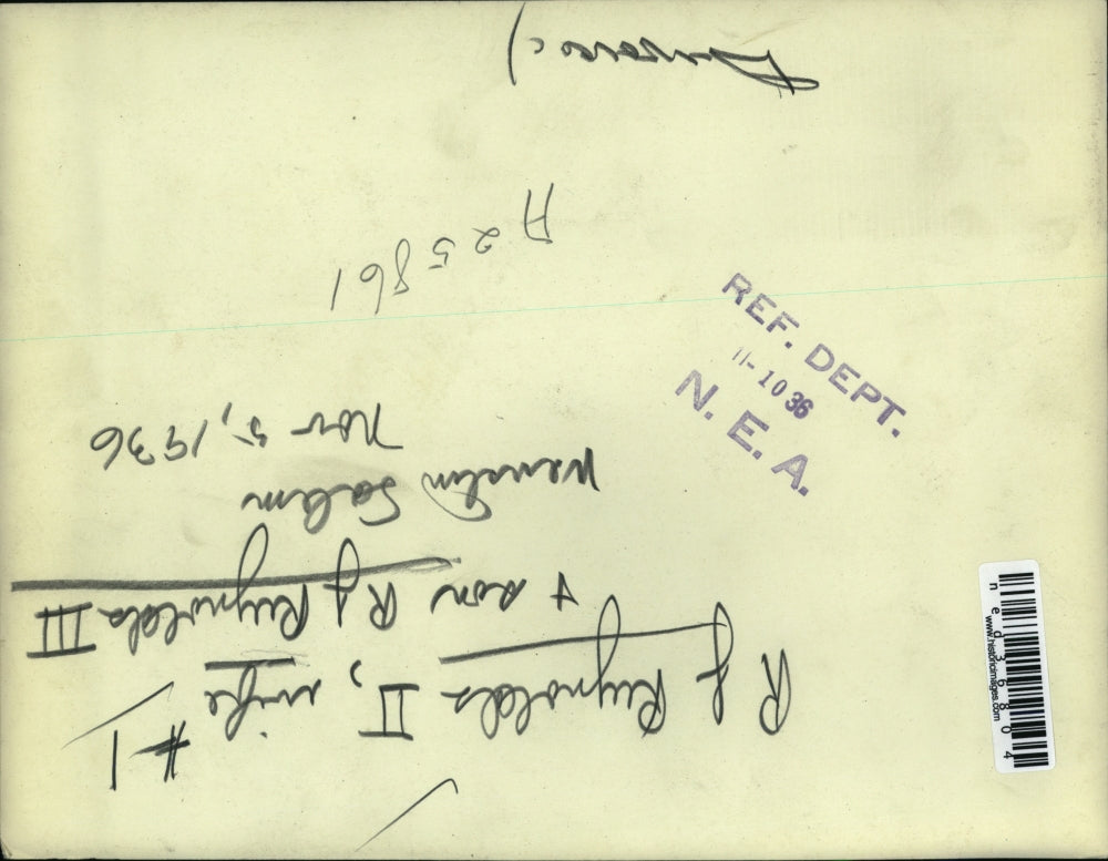 1936 Press Photo Reynold's Family