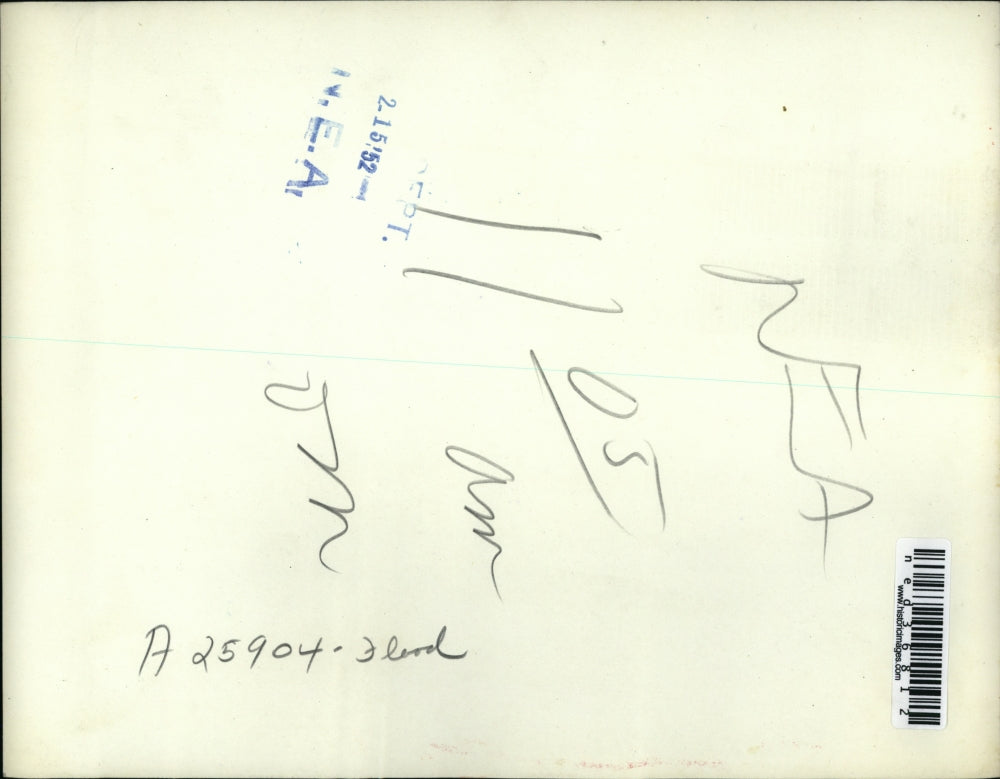 1952 Press Photo Red Cross lead the evacuation from the flood stage