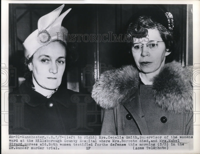 Load image into Gallery viewer, 1950 Press Photo Manchester New Hampshire Cecelia Smith Hillsborough Hospital
