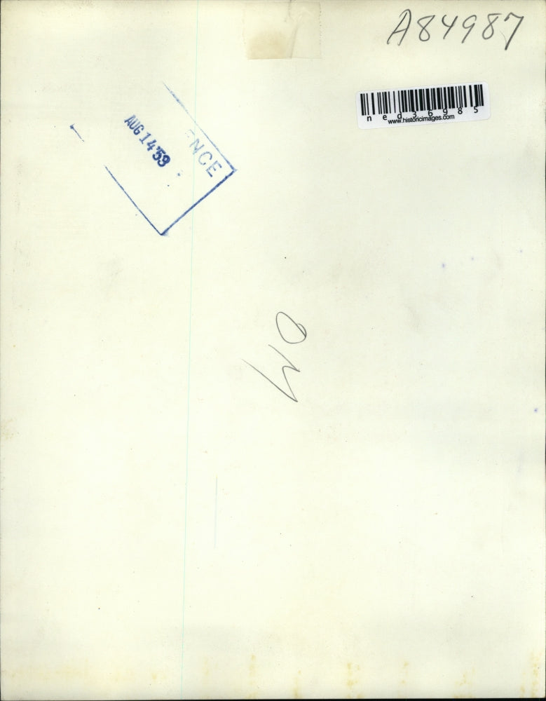 1953 Press Photo Marcia Graham, 11, sister of Alfred P. Graham Jr., - ned36985