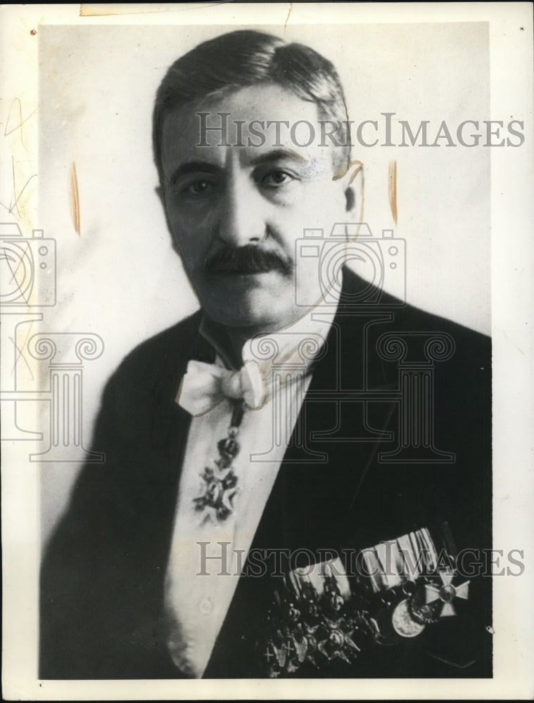 1935 Press Photo Dr. Velyko Ramadanovich, founder of the colony if the blind.