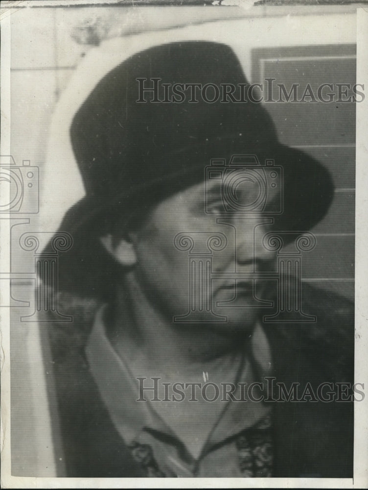 1929 Press Photo Mrs. Smith, the mother of little Evelyn Smith - ned37042