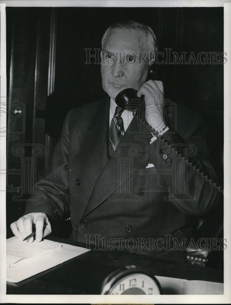1944 Press Photo Sewell Avery, President of Montgomery Ward and Co.