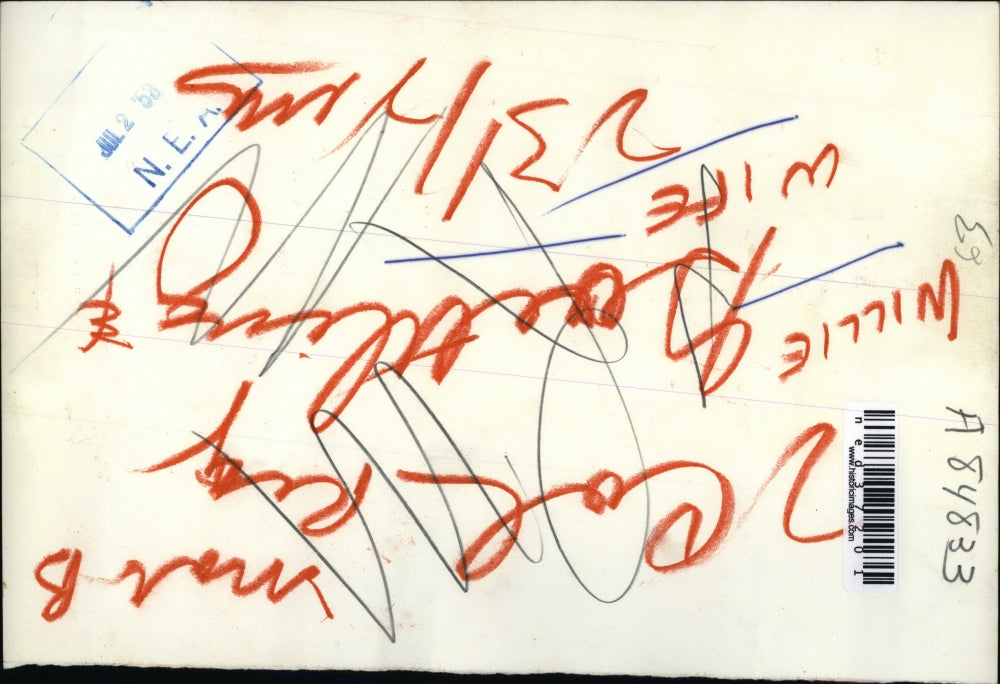 1953 Press Photo Willie Guettling with wife