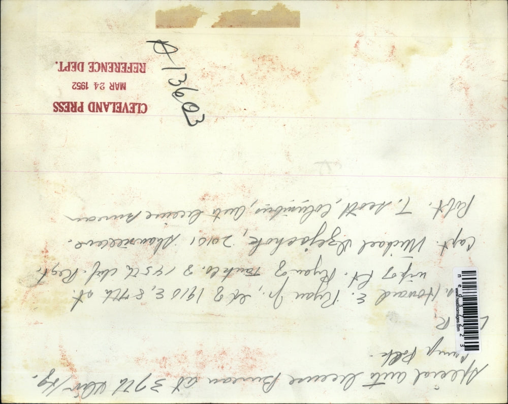 1952 Press Photo Howard E. Ryan Michael Dzejachok Robert T Scott Special Auto