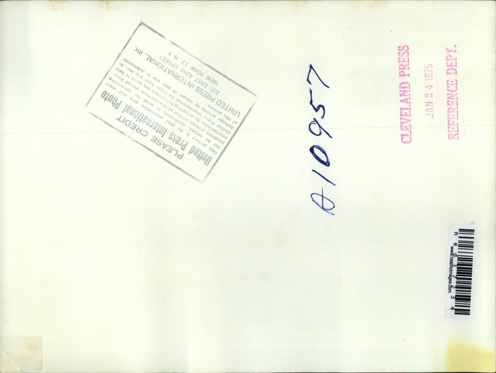 1975 Press Photo Larry Hostetler Police Sergeant Released In Hostage Situation