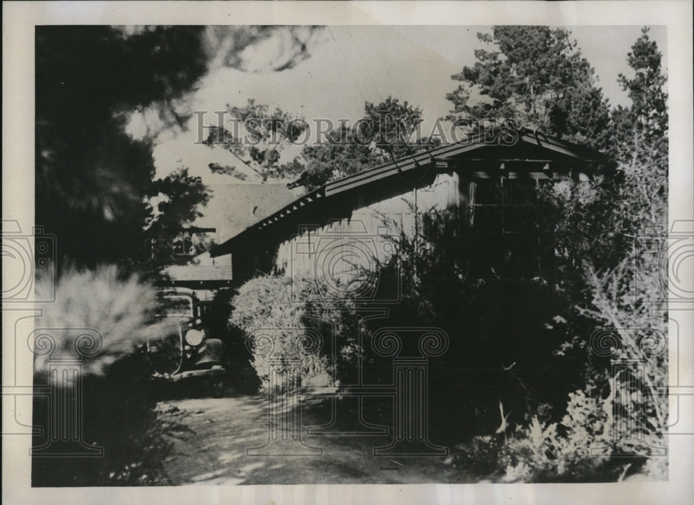 1934 Press Photo Wealthy California Woman Feared Dead