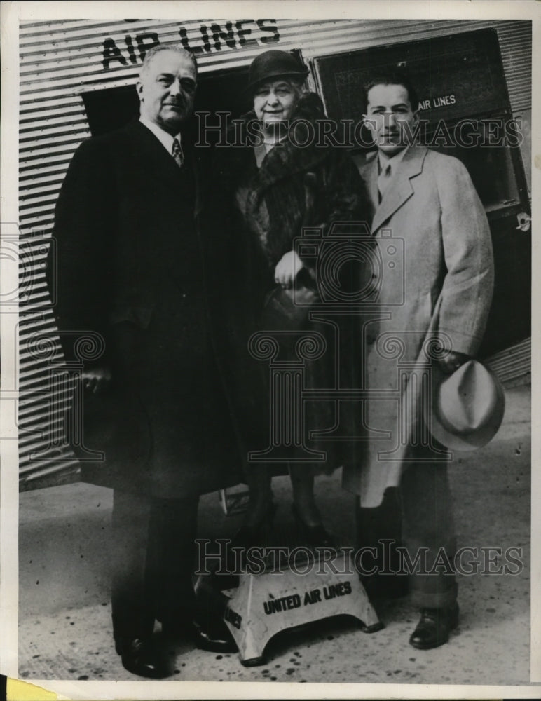 1939 Press Photo Mrs. Gianniuni and Son in San Francisco - ned37401