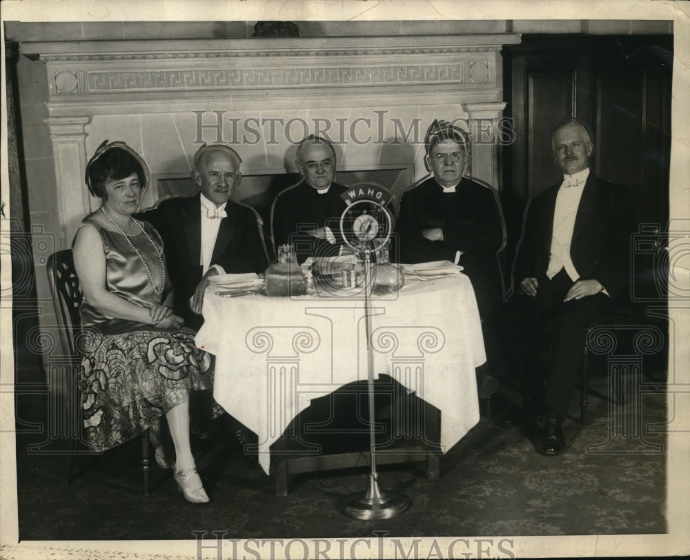 1926 Press Photo Mrs. W.W. Fritzhugh, Rubbi Alexander, Mr. S. Parles