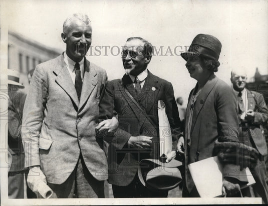 1932 Press Photo Physiologist open world-wide Parley in Boston