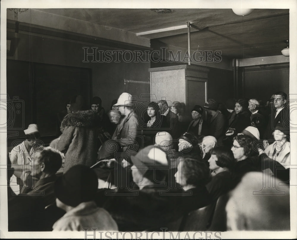 1930 Press Photo Cancer Healing