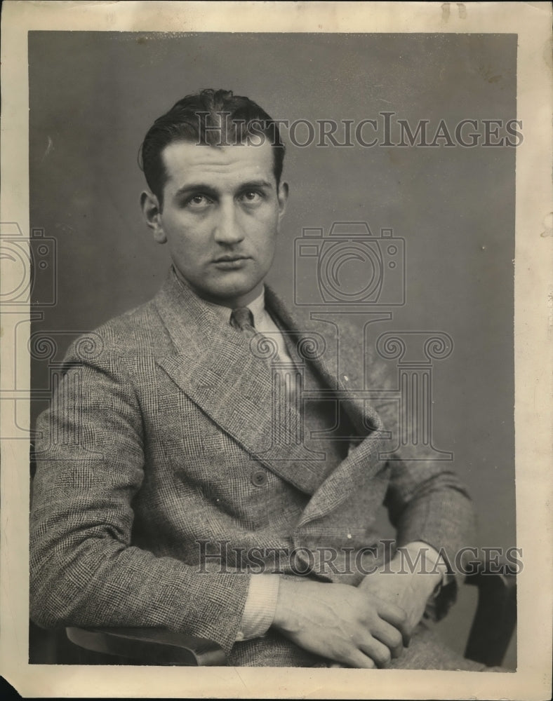 1922 Press Photo Edward Haridon Frost