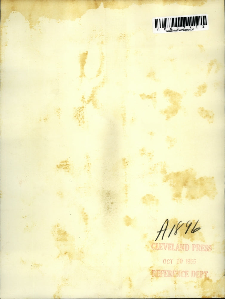 1955 Press Photo Mrs. Betty Ann Moclaughlin expresses her surprise