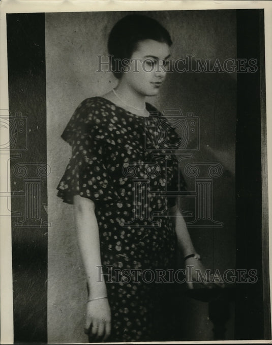 1932 Press Photo Helga Mary Heudrills