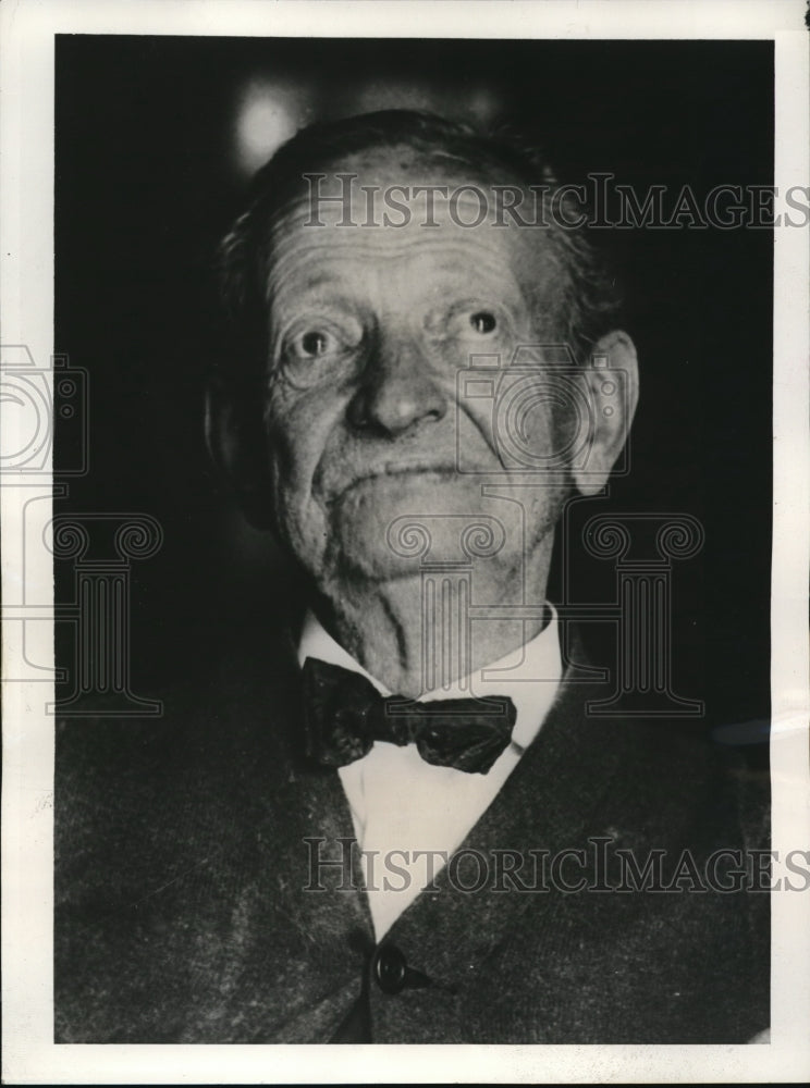 1933 Press Photo Johnny Heinhold, friend and encourager of Jack London