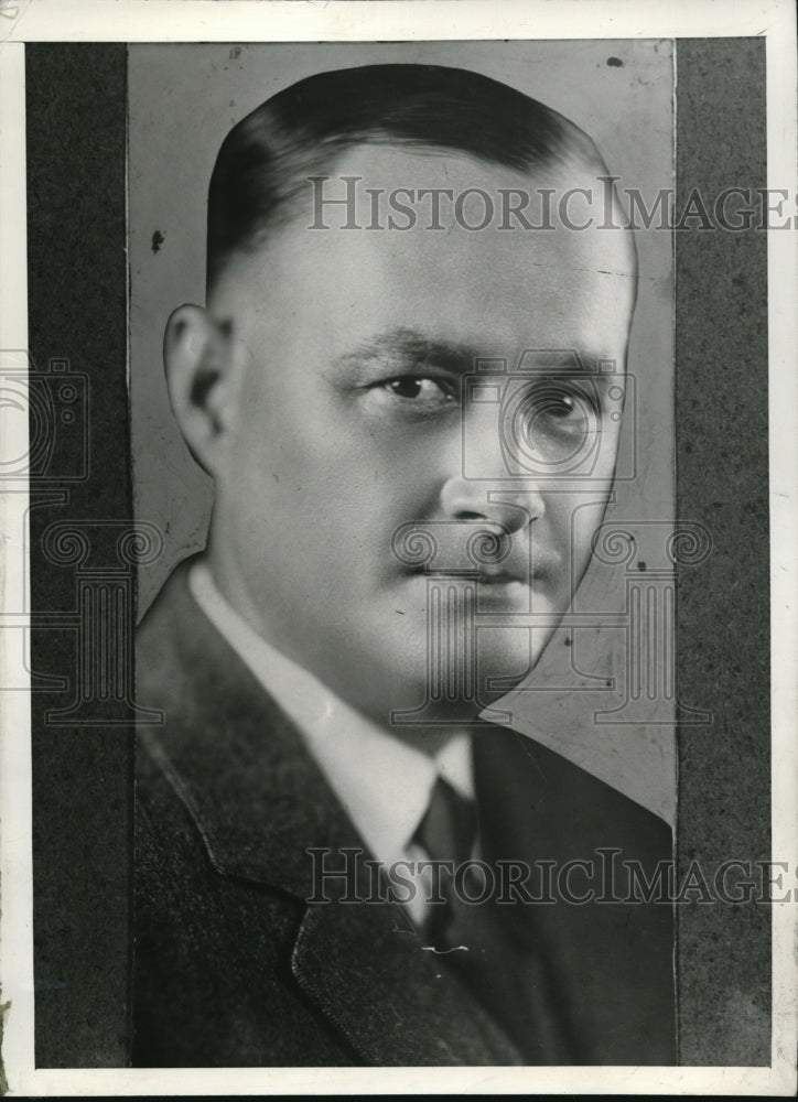 1940 Press Photo Charles Haskins, engineer was indicated by federal