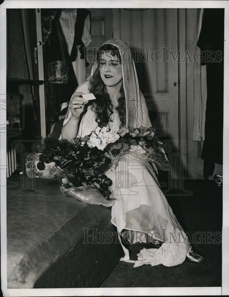 1935 Press Photo Margaret Halstead of the Metropolitan Opera Company