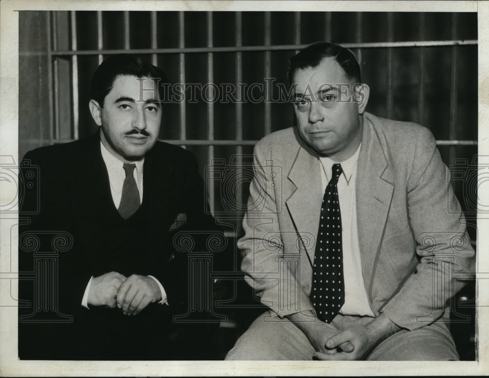 1933 Press Photo Ben/Jones and Atty Bill Bronstein